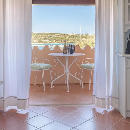 公寓 Porto-cervocasa Con Piscina E Vista Yachts